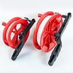Red Platic Reel 14cm with 80m line