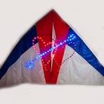 3m sq 204Bulbs Arrow Dual Heart [B] LED Kite