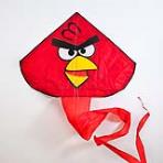 Angry Bird Kite with 3m Tail