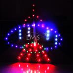 3m sq UFO 209Bulbs LED Kite