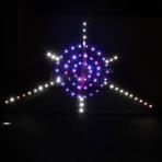 3m sq 230Bulbs Radiant LED Kite