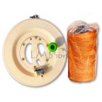 28cm ABS White Reel w/1000m[80lb] wax line